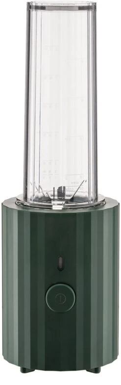 Alessi Smoothie Blender Plisse - Groen - 380 W - Door Michele De Lucchi - MDL17 GR -Cuisine Et Table 0005 MDL17 GR 01 1x1 A4 3500pxl