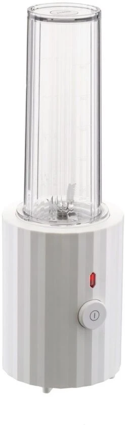 Alessi Smoothie Blender Plisse - Wit - 380 W - Door Michele De Lucchi - MDL17 W -Cuisine Et Table 0013 MDL17 W 02 1x1 300dpi 1250pxl