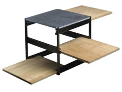 Gusta Etagere / Serveertoren Kubus - Zwart - 3-laags -Cuisine Et Table 01149300 03