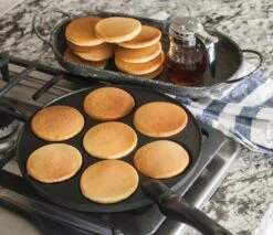 Nordic Ware American Pancake Pan - ø 27 Cm - 7 Pancakes -Cuisine Et Table 01940 Silver Dollar Pancake Stovetop 01