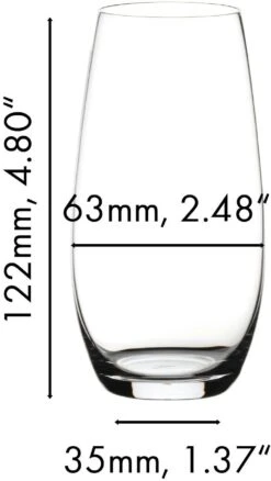 Riedel Champagne Glazen O Wine - 2 Stuks -Cuisine Et Table 041400028 dimensions 8N9ZrqX8