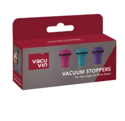 Vacu Vin Wijnstopper Vacuum Wine Stopper - Gekleurd - 3 Stuks -Cuisine Et Table 08850606 VacuumStoppers VV9