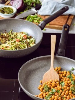 BK Wokpan Granite - Aluminium - ø 28 Cm - Keramische Anti-aanbaklaag -Cuisine Et Table 095c3507d651ff5497967483e1e28750e802dd29 BK Inductiekoken PH00636 016 1