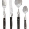 Jay Hill Bestekset Couvert Laguiole - Zwart - 4-delig -Cuisine Et Table 1 8720812849643 Jay Hill laguiole ebbenhout bestekset