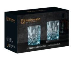 Nachtmann Whiskey Glazen Noblesse - Aqua - 295 Ml - 2 Stuks 9 Nachtmann Whiskey Glazen Noblesse - Aqua - 295 Ml - 2 Stuks -Cuisine Et Table 104239 NoblesseWhiskyglasAqua1 2 1