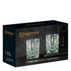 Nachtmann Whiskey Glazen Noblesse - Mint - 295 Ml - 2 Stuks 9 Nachtmann Whiskey Glazen Noblesse - Mint - 295 Ml - 2 Stuks -Cuisine Et Table 104241 nachtmann noblesse mint whisky 3