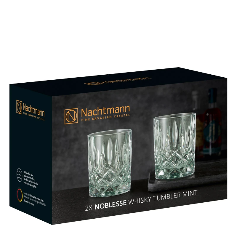 Nachtmann Whiskey Glazen Noblesse - Mint - 295 Ml - 2 Stuks 6 Nachtmann Whiskey Glazen Noblesse - Mint - 295 Ml - 2 Stuks - Image 4