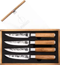 Forged Steakmessen Olive - 4 Stuks -Cuisine Et Table 1104x1200 1