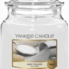 Yankee Candle Geurkaars Medium Baby Powder - 13 Cm / ø 11 Cm -Cuisine Et Table 1122151e