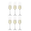 Zwiesel Glas Champagneglazen Pure - 215 Ml - 6 Stuks -Cuisine Et Table 112415 Pure Sekt 7 mitInhalt 000013433 59385 6 stuks