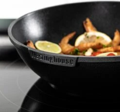 Westinghouse Pannenset Performance (Wokpan + Grillpan) ø 28 Cm - Zwart - Inductie En Alle Andere Warmtebronnen -Cuisine Et Table 1200x1116