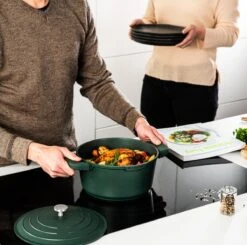 Westinghouse Pannenset Performance (Braadpan + Hapjespan) ø 28 Cm - Groen - Inductie En Alle Andere Warmtebronnen -Cuisine Et Table 1200x1191 2