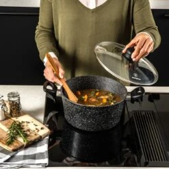 Westinghouse Kookpannenset Black Marble - ø 24 En 28 Cm - Inductie En Alle Andere Warmtebronnen -Cuisine Et Table 1200x1200 63