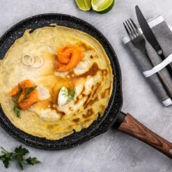 Westinghouse Pannenkoekpannenset Marble Wood - ø 26 En 28 Cm - Inductie En Alle Andere Warmtebronnen -Cuisine Et Table 1200x1200 91