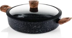 Westinghouse Pannenset Marble Wood (Braadpan + Hapjespan) ø 28 Cm - Inductie En Alle Andere Warmtebronnen -Cuisine Et Table 1200x640