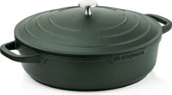 Westinghouse Pannenset Performance (Braadpan + Hapjespan) ø 28 Cm - Groen - Inductie En Alle Andere Warmtebronnen -Cuisine Et Table 1200x668