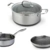 Westinghouse Pannenset Black Signature (Koekenpan + Kookpan + Hapjespan) ø 24 Cm - Inductie En Alle Andere Warmtebronnen -Cuisine Et Table 1200x700