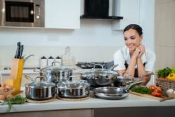 Westinghouse Pannenset Black Signature (Koekenpan + Steelpan) ø 20cm - Inductie En Alle Andere Warmtebronnen -Cuisine Et Table 1200x800 12