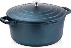Westinghouse Pannenset Performance (Braadpan + Hapjespan) ø 28 Cm - Blauw - Inductie En Alle Andere Warmtebronnen -Cuisine Et Table 1200x807