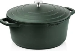 Westinghouse Pannenset Performance (Braadpan + Hapjespan) ø 28 Cm - Groen - Inductie En Alle Andere Warmtebronnen -Cuisine Et Table 1200x817 1