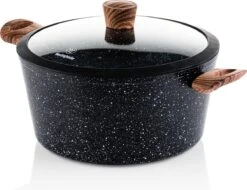 Westinghouse Kookpannenset Marble Wood - ø 24 En 28 Cm - Inductie En Alle Andere Warmtebronnen -Cuisine Et Table 1200x922 1