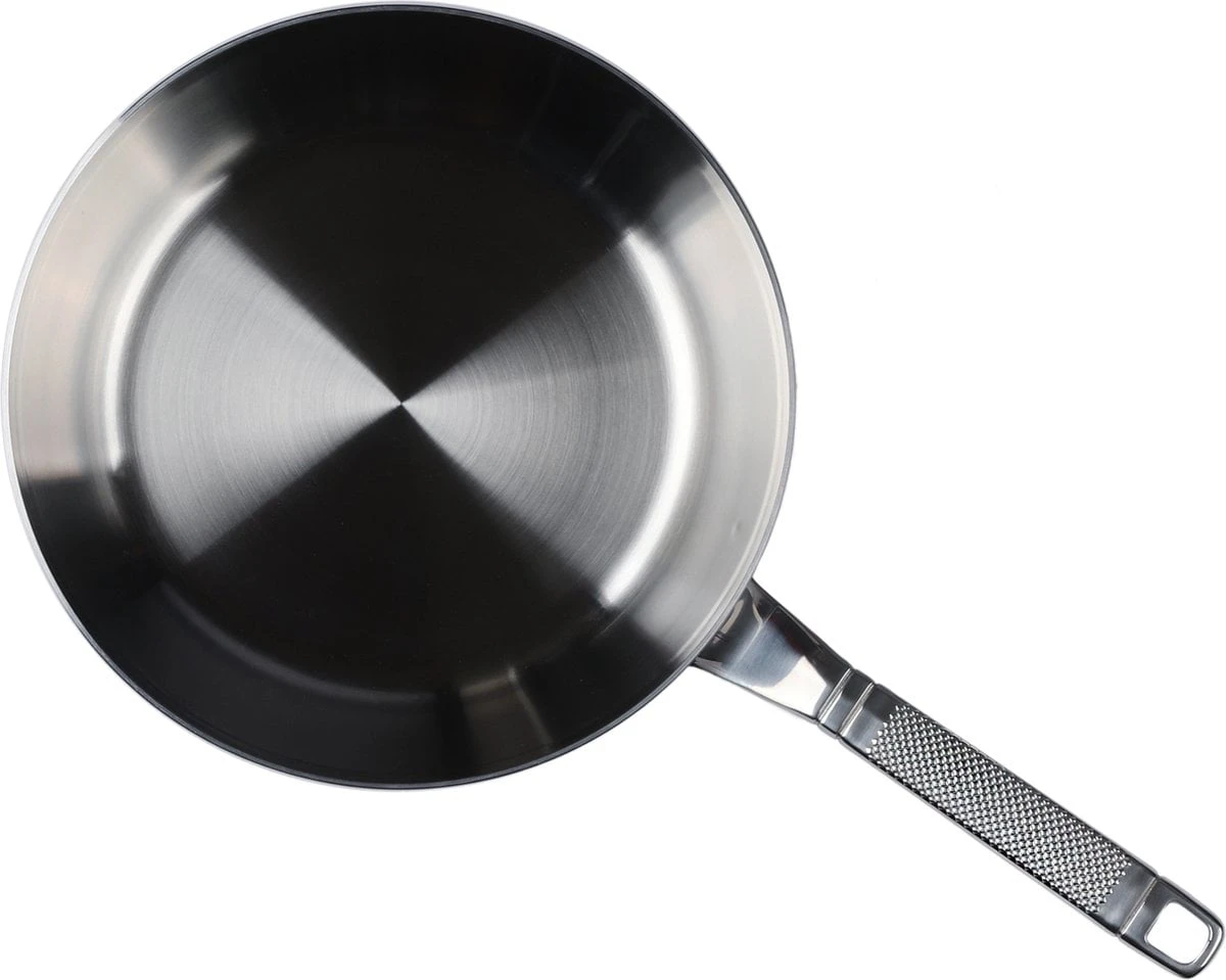 Saveur Selects Koekenpan Voyage - Tri-Ply RVS - ø 25 Cm - Zonder Anti-aanbaklaag 5 Saveur Selects Koekenpan Voyage - Tri-Ply RVS - ø 25 Cm - Zonder Anti-aanbaklaag - Image 3