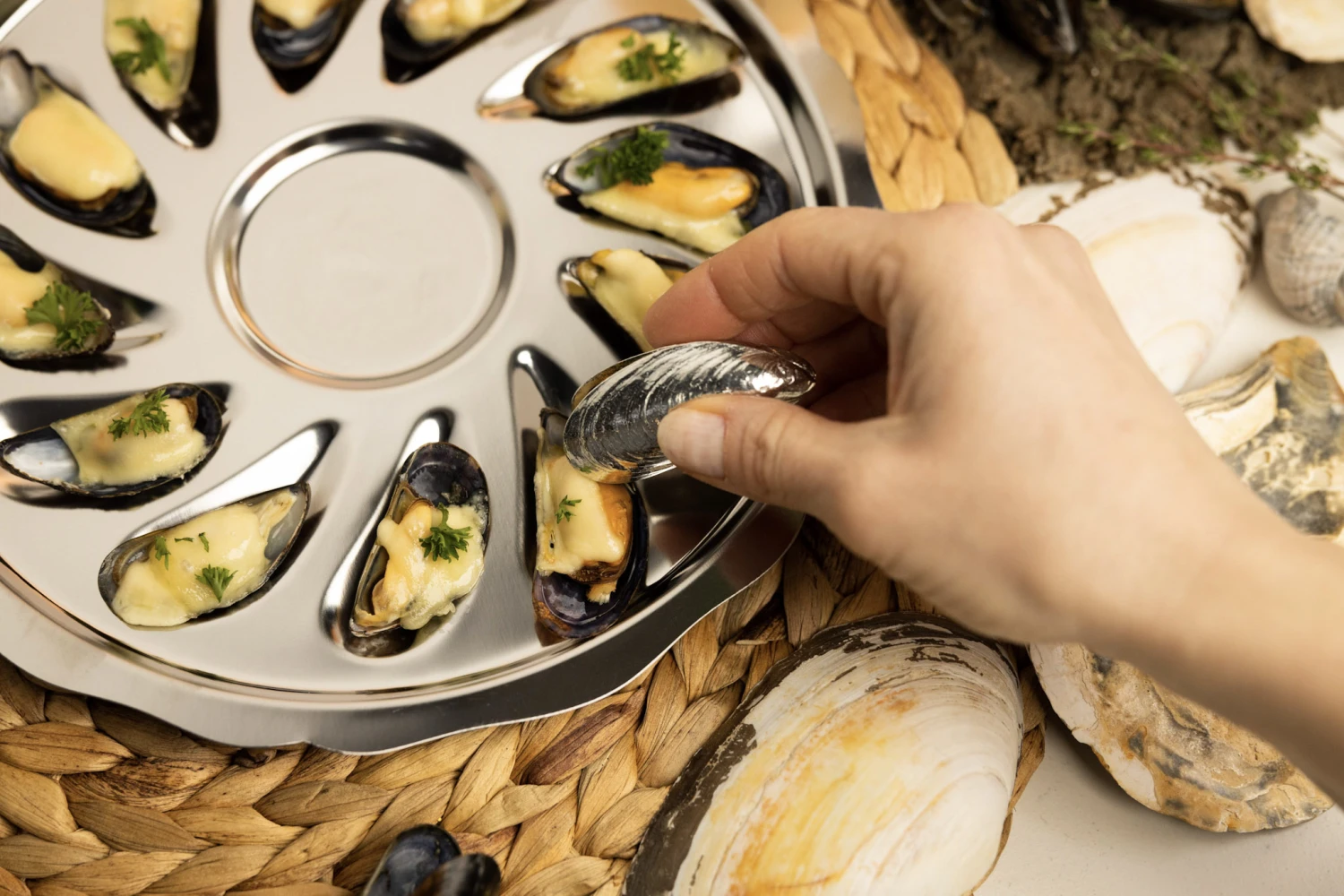 Anovi Mosselbestek 2-delig 8 Anovi Mosselbestek 2-delig - Image 6