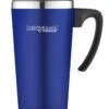 Thermos Thermosbeker Soft Touch Blauw 420 Ml -Cuisine Et Table 165267