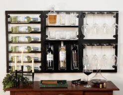 Blackwell Wijnrek - Voor 6 Flessen - Zwart -Cuisine Et Table 19 COOK2038 Edit 2