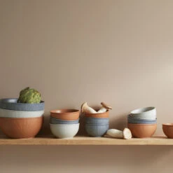 Thomas Kleine Kom Clay Smoke ø 13 Cm / 450 Ml -Cuisine Et Table 21740 227075 63124 m 33