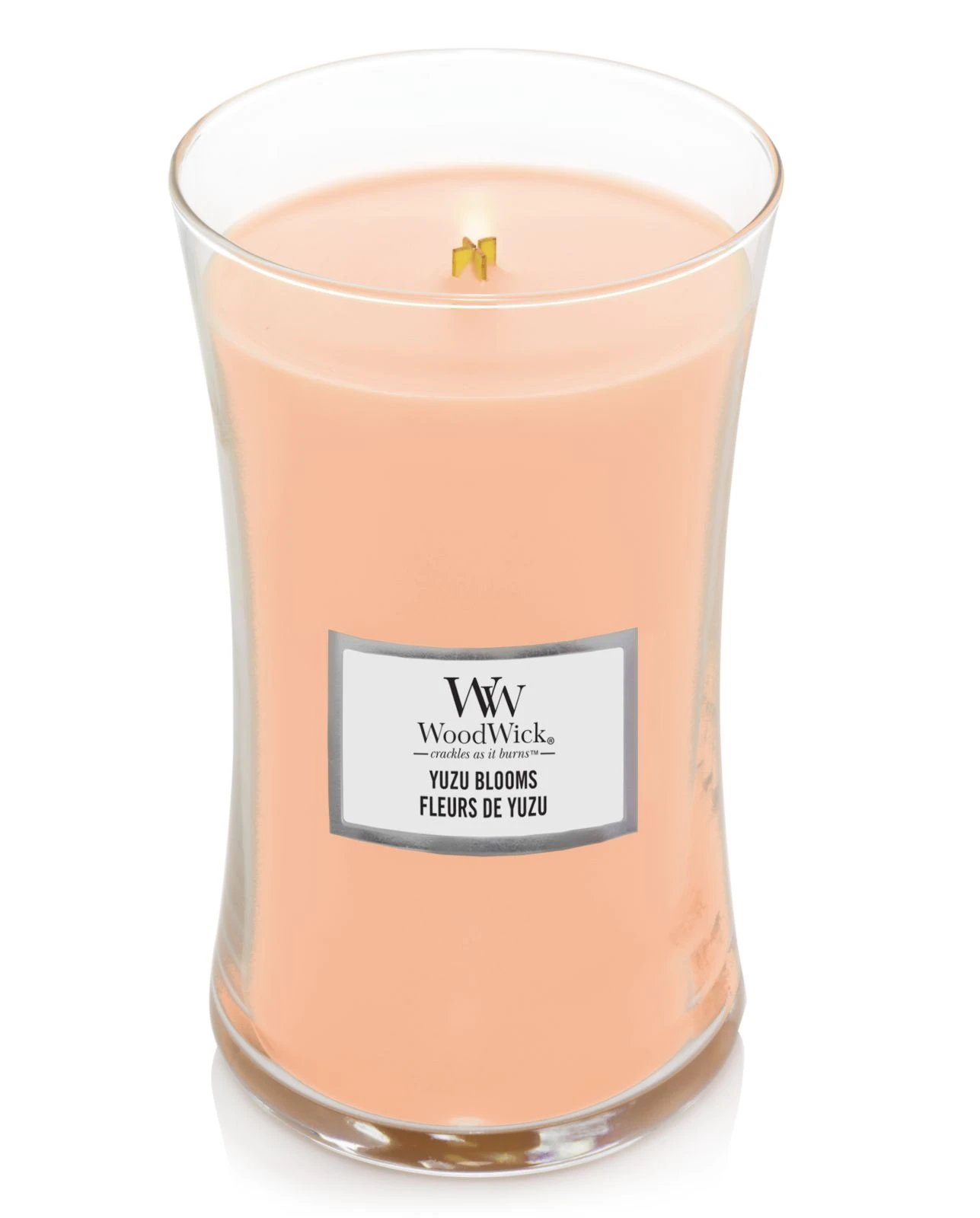 WoodWick Geurkaars Large Yuzu Blooms - 18 Cm / ø 10 Cm 4 WoodWick Geurkaars Large Yuzu Blooms - 18 Cm / ø 10 Cm - Image 2