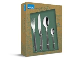 Amefa Bestekset Eclat - Leigrijs - 24-delig / 6 Personen -Cuisine Et Table 2294SLTR42C71 4