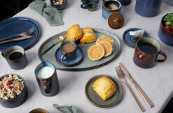 Cosy & Trendy Espresso Schotel Quintana Blue ø 12 Cm -Cuisine Et Table 25 quintana 25