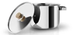 Eva Solo Kookpan Nordic Kitchen RVS - ø 20 Cm / 4 Liter -Cuisine Et Table 281240 Pot 40l 20cm 2 HIGH
