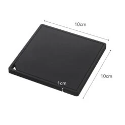 Yamazaki Pannenonderzetter Tower -- Zwart - 15 X 15 Cm -Cuisine Et Table 2953 dims eu 1000x