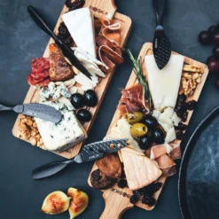 Boska Kaasmessenset Mini Monaco+ Zwart -Cuisine Et Table 307088 BOSKACheeseKnifeSetMiniMonaco Black 2 2400x