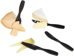 Boska Kaasmessenset Mini Monaco+ Zwart -Cuisine Et Table 307088 BOSKACheeseKnifeSetMiniMonaco Black 3