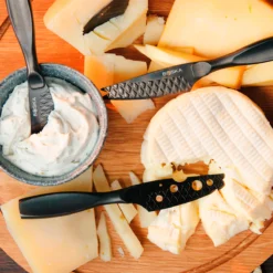 Boska Kaasmessenset Mini Monaco+ Zwart -Cuisine Et Table 307088 BOSKACheeseKnifeSetMiniMonaco Black 9 2400x