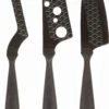 Boska Kaasmessenset Monaco+ Zwart - Met Lederen Hoes -Cuisine Et Table 307089 Monacoblack set 2
