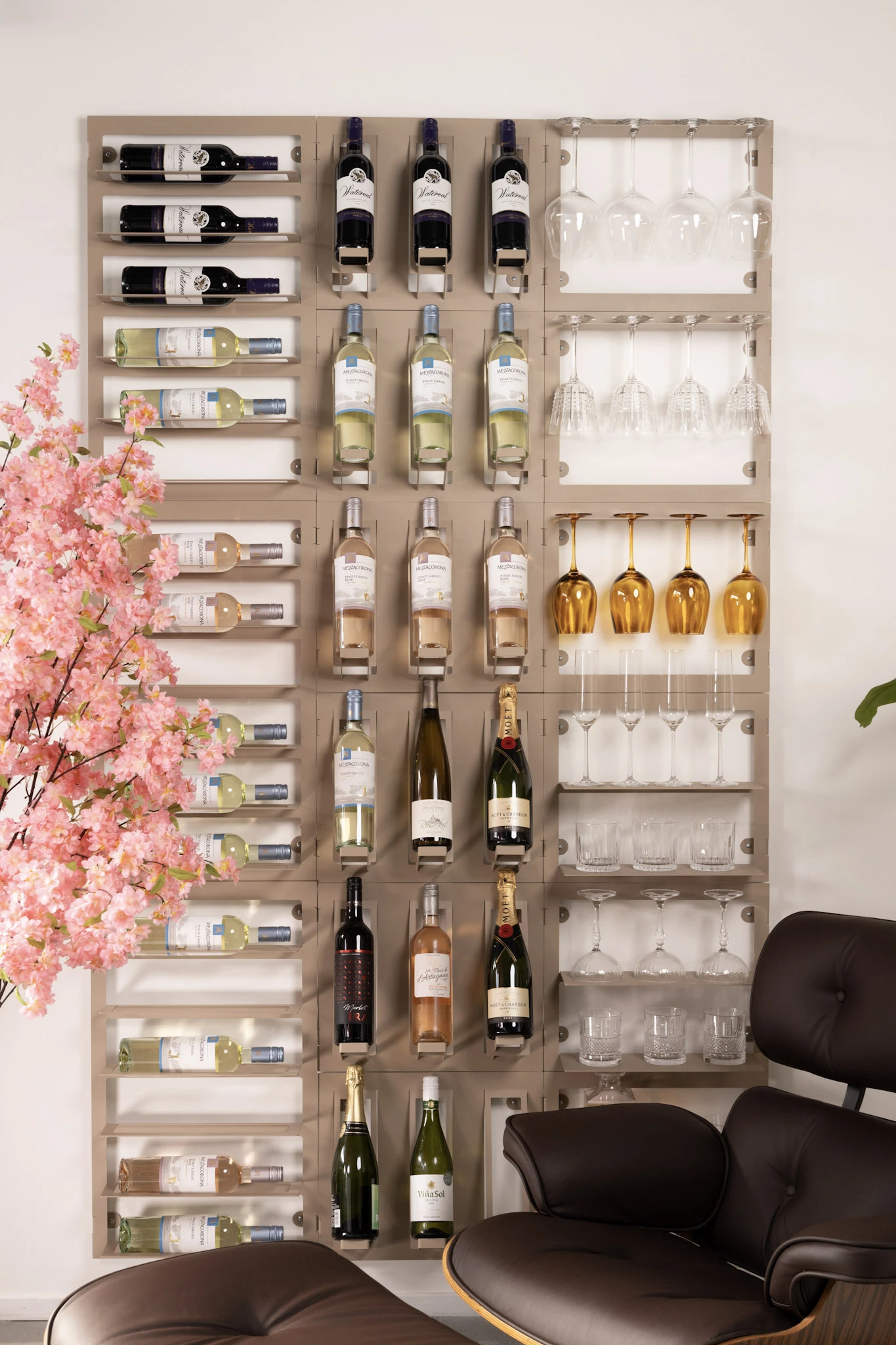 Blackwell Wijnrek - Voor 6 Flessen - Champagne 4 Blackwell Wijnrek - Voor 6 Flessen - Champagne - Image 2