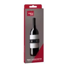 Vacu Vin Wijnthermometer - Snap - Grijs 9 Vacu Vin Wijnthermometer - Snap - Grijs -Cuisine Et Table 3630360 Snap Thermometer Pack