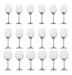 Schott Zwiesel Wijnglazen Fortissimo - Set 18 Delig - Witte En Rode Wijnglazen & Gin Tonic Glazen -Cuisine Et Table 4001836085601 schott zwiesel fortissimo detail