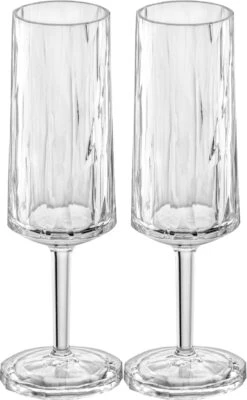 Koziol Champagneglazen - Onbreekbaar Superglas 100 Ml - 2 Stuks