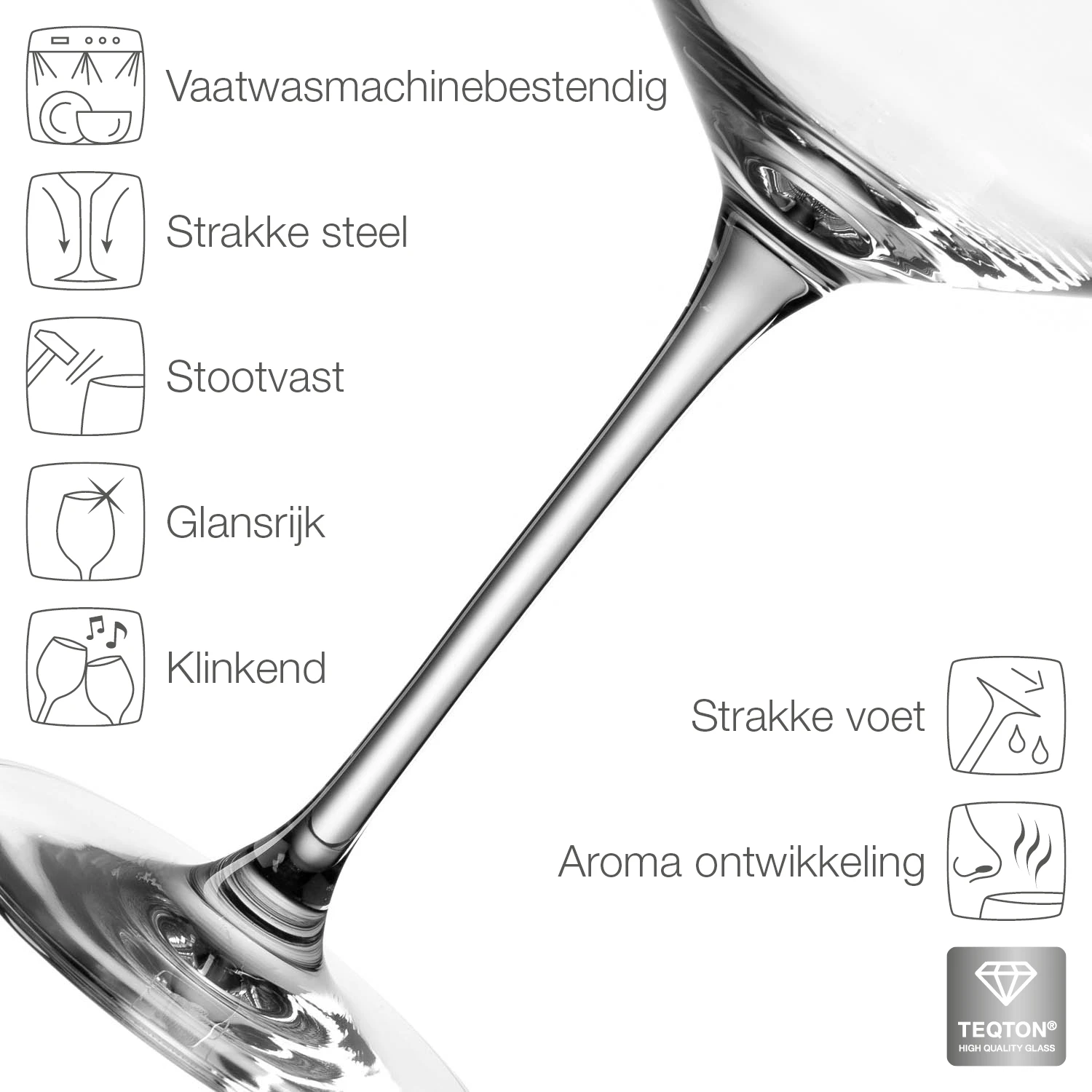 Leonardo Witte Wijnglazen Puccini - 560 Ml - 6 Stuks 7 Leonardo Witte Wijnglazen Puccini - 560 Ml - 6 Stuks - Image 5