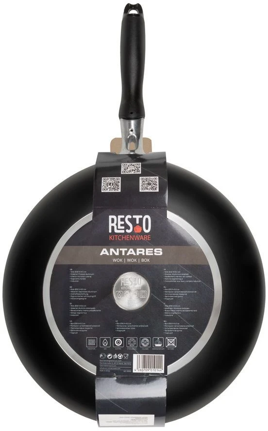 Resto Kitchenware Wokpan Antares - ø 30 Cm - Standaard Anti-aanbaklaag 9 Resto Kitchenware Wokpan Antares - ø 30 Cm - Standaard Anti-aanbaklaag - Image 7