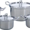 BK Pannenset Q-linair Master RVS - 4 Delige Set -Cuisine Et Table 448818