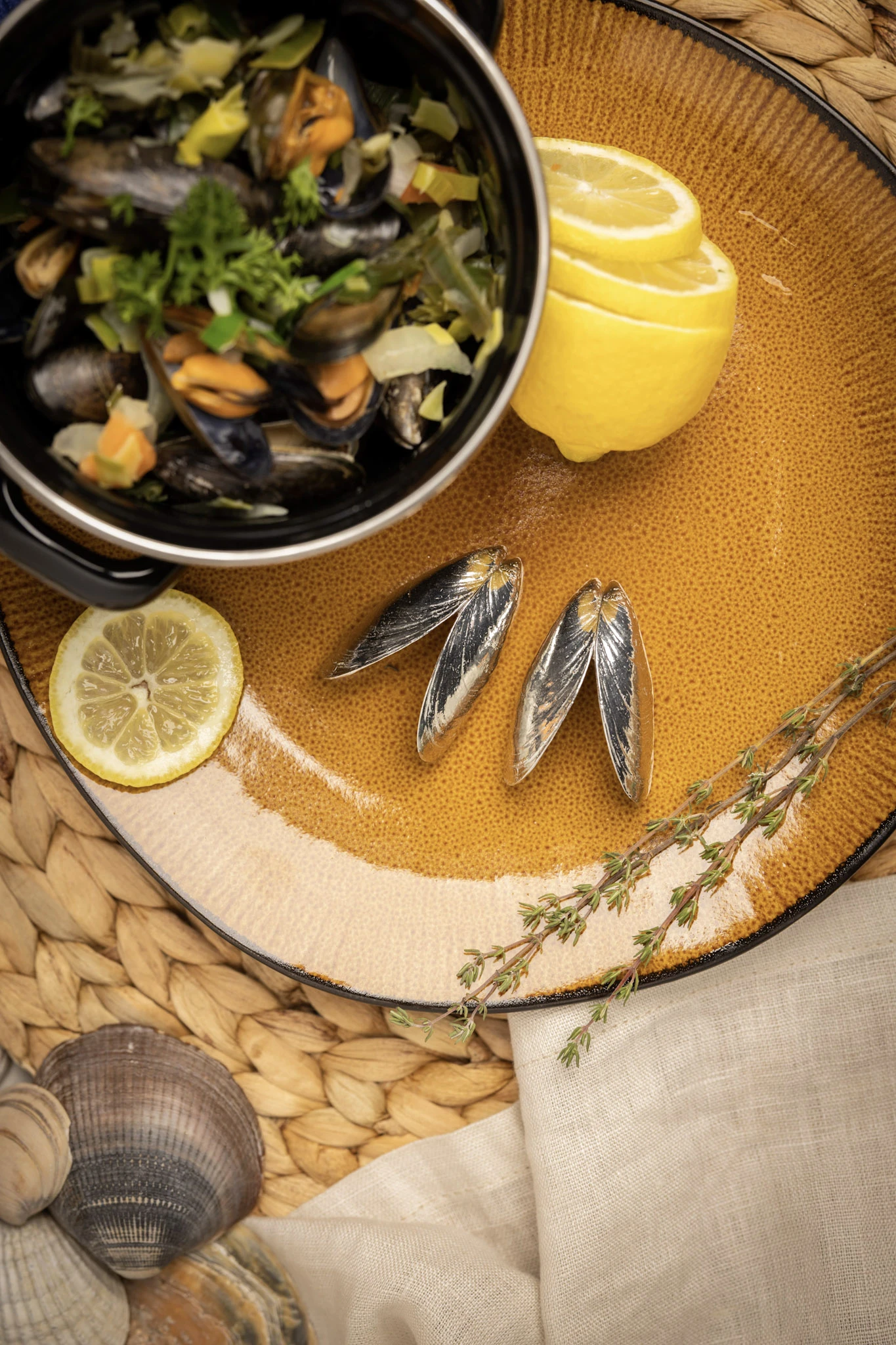 Anovi Mosselbestek 2-delig 6 Anovi Mosselbestek 2-delig - Image 4