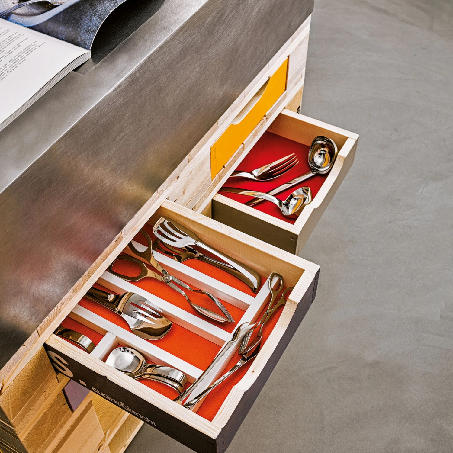 Sambonet Opscheplepel Living Zilver 4 Sambonet Opscheplepel Living Zilver - Image 2