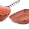 Westinghouse Pannenset Performance (Wokpan + Grillpan) ø 28 Cm - Rood - Inductie En Alle Andere Warmtebronnen -Cuisine Et Table 550x238