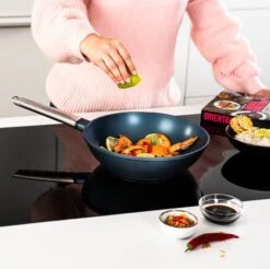 Westinghouse Pannenset Performance - Blauw - 8 Pannen - Complete Pannenset - Inductie En Alle Andere Warmtebronnen -Cuisine Et Table 550x547